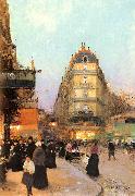Luigi Loir Les Grands Boulevards Spain oil painting artist